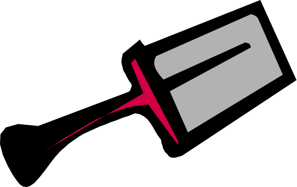The image shows a black and white logo with an abstract design that includes what appears to be stylized text on top of two horizontal lines; there is also a red arrow pointing downward from above these elements, suggesting movement or directionality.