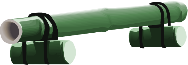 The image shows a pair of green chopsticks with black handles placed on top of each other against a neutral background.