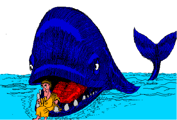 The image shows a pixelated depiction of an underwater scene with two characters: on top is Sonic the Hedgehog wearing blue shorts swimming in water next to what appears to be a whale, and below them is Tails floating peacefully above the ocean floor where there are bubbles.