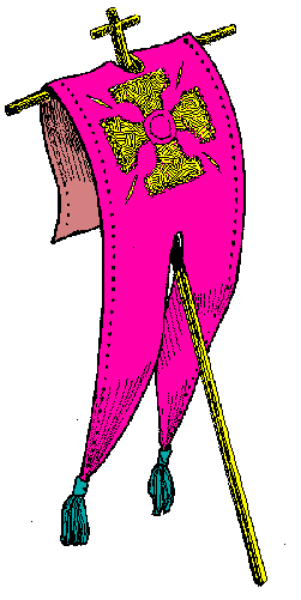 The image shows a pink bird with blue feathers on its head perched next to an abstract figure that appears humanoid but is stylized in such a way as it's difficult to discern specific features, set against a plain background.