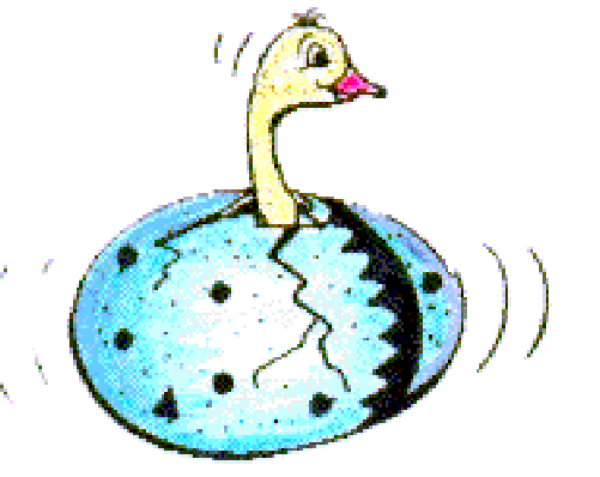 The image shows a cartoon of an alarm clock with two clocks on its face; it has hands indicating that time is passing by but also features what appears to be a small bird perched atop one side, seemingly unaffected by the passage of time as indicated by no change in position.