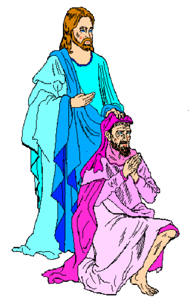 The image shows a colorful illustration of two figures that appear to be dancing; it is stylized with vibrant hues in shades of blue, pink, purple, green, yellow, red, and white against a plain background.