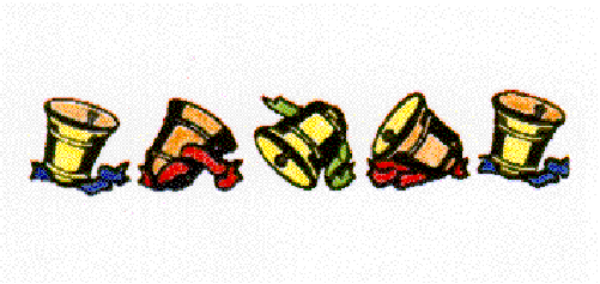 The image shows a row of colorful cartoon characters with different expressions on their faces; there is no text present within this clip-art graphic.