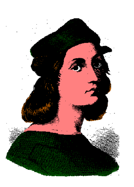 The image shows a pixelated portrait of an individual with dark hair against a plain background.