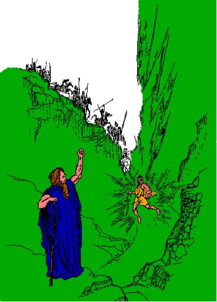 The image shows a pixelated representation of an animal with antlers standing on grass next to what appears to be a small tree in front of it.