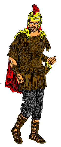 The image shows a pixelated character walking with a red bag on their shoulder against an indistinct background that does not provide any additional context about location or time of day.