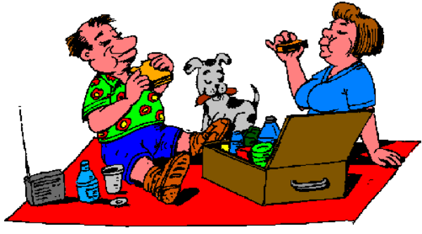 The image shows a pixelated scene of two cartoon characters sitting on what appears to be an old couch with red upholstery; one character is holding a book while another seems to have fallen asleep next to them, both wearing casual clothing and surrounded by various objects that suggest they are in the middle of their daily routine.