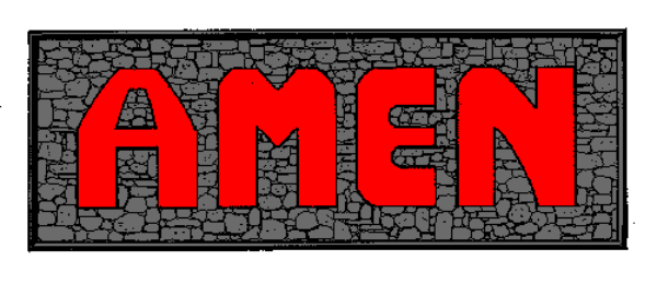 The image shows a pixelated sign with red text that reads "GAME OVER."