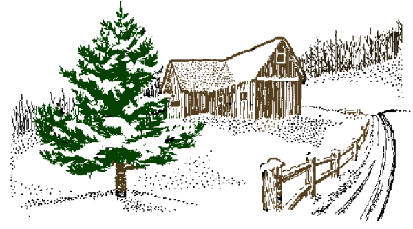 The image shows a banner with various items on it: there's an illustration of trees at different stages from seedlings to mature ones; some sort of animal that resembles a dog is also depicted, and below these images appears to be text or writing in what looks like Latin script.